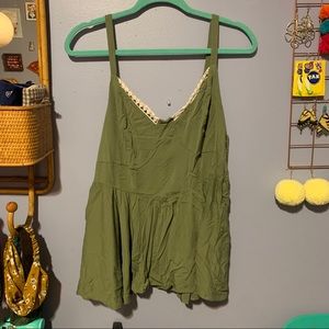 Torrid Green Tank Top